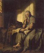 REMBRANDT Harmenszoon van Rijn The Apostle Paul in Prison oil painting reproduction